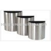 stainless steel abstract garden flowerpot